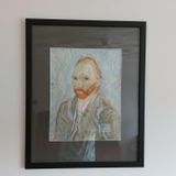   Portrait of Van  Gogh - pastel on A2 pastel paper